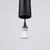 Sollux SL.1355 - Luster na sajli ELECTRA 1xGU10/10W/230V beton/crna