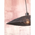Crna viseća svjetiljka sa sjenilom od jute o 40 cm Iguazu – Good&Mojo