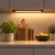 LED svetlo za ugradnju ispod ormarića LED/18W/230V CCT 60 cm crno