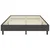 Vidaxl Posteljni okvir boxspring sivo blago 120x200 cm