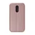 Maska na preklop Teracell Flip Premium za Lenovo K6 Note roze zlatna