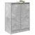 Komoda siva boja betona 57x34x76 cm od konstruiranog drva