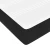 Vidaxl Box spring postelja z vzmetnico črna 180x200 cm žamet