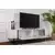HANAH HOME Polica za TV Serenity White Black
