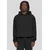 Mens Light Terry Hoody Sweatshirt - Black