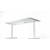 YAASA električno nastavljiva pisalna miza Desk Pro bela, 160x80 cm