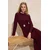 Trendyol Modest Ženska haljina Tctss26Eb00021, Bordo