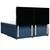 Box spring postelja z vzmetnico modra 180x200 cm blago - vidaXL - modra - 112.14 - 180 x 200 cm - vidaXL
