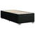 Vidaxl Box spring postelja z vzmetnico črna 90x200 cm blago