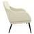 Klop krem 110x76x80 cm umetno usnje