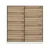 Hanah Home Garderober Kale-3962, 180x210x52 cm, Hrast