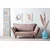 Atelier del Sofa Dvosed na razvlačenje Vino 150x85x60cm Krem