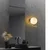 Opviq Zidna lampa Faruk-13726, 15x22x23cm, IP20, Zlatno-bela boje