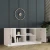 Hanah Home Komoda 139x61,8x46,3cm Bela