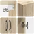 Set ormara 2 pcs Hrast sonoma Konstruirano drvo