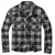 Moška srajca BRANDIT - Srajca s kockastim vzorcem - 4002-black+charcoal