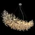 Globo 64138H4S - Luster na sajli QUEENA 16xE14/40W/230V, srebrne boje