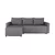 Grantex Line Ugaona garnitura Lena SV, 130x190cm, Siva