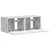 TV zidni ormar 2 pcs Beton 39 x 31 x 29,5 cm Konstruirano drvo