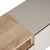 Hanah Home TV komoda Rivoli, 160 cm, peščar / hrast Sapphire