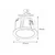 BBLINK 514001-3 LED ugradna svetiljka 12W 3000K, Beli