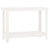 vidaXL Radni stol Bijela 110x50x80 cm od masivne borovine