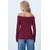 Trend Alacati Stili Ženska bluza Alc-X14527, Bordo