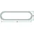 PEWAG Veriga tipa C 32 x 16 x 4 mm DIN 5685 7001386