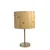 Opviq Stona lampa E27 Socket, Hrast-Zlatna