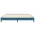 Box Spring krevet bez madracem tamnoplavi 200x210 cm baršun