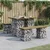 Vrtni stol Gabion Dizajn 100x70x72 cm Impregnirano drvo Bor