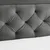 Boxxx BOXSPRING POSTELJA 180 cm  x 200 cm , tekstil siva