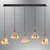 Opviq Luster 2840-5AS, 120cm 90cm 1x35W, LED, 3500 Lm