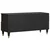 TV ormar s ladicama Crna 100 x 33 x 46 cm Čvrsto drvo manga