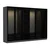 Hanah home Ormar Kale 270x190x52cm Crni