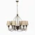Conceptum Hypnose Luster Berfin, 60-90cm, 60 cm, E14, 40W