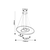 RABALUX Isaure 72306 LED visilica
