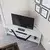 Hanah home TV Komoda Sares Belo-Crna