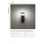 Redo 90073 -LED RGBW Spoljno zidno svetlo ALGON LED/6W/230V IP65 antracit