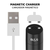 Black & Silver Kernex 2 Vibrating Bullet Black