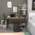 Hanah Home Vina Walnut Radni sto 133x55x146.4cm, Braon