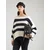 Herrlicher Pulover Leena marine/off-bela