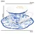 Komplet porcelanastih skodelic s sladkornico kot darilo Premium
