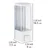 WENKO 24594100-Dozator sapuna ISTRES 320 ml beo/proziran
