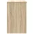 Radni stol sonoma hrast 86x49x76 cm konstruirano drvo
