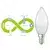 LED sijalica od reciklirane plastike B40 E14/4,9W/230V 2700K - Ledvance