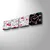 Wallity Zidni sat 4P1919CS-2, 52x63 cm, 4 dela