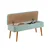 HANAH HOME Trpezarijski set Vina 0701 4 AtlanticGreen