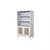HANAH HOME Polica za knjige Mount White Oak
