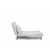 ATELIER DEL SOFA Dvosed Folde 2 Seater Teddy Fabric Cream